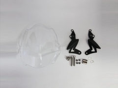 FOR DUCATI 696 2009-2011 - MOTORCYCLE WINDSCREEN / WINDSHIELD