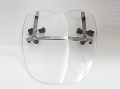 For 17 INCH HARLEY UNIVERSAL WINDSHIELD (WITH BRACKET)- MOTORCYCLE WINDSCREEN/WINDSHIELD