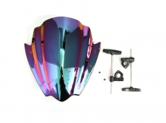 FOR UNIVERSAL WINDSHIELD FOR 7/8 AND 1 INCH HANDLEBARS - MOTORCYCLE WINDSCREEN / WINDSHIELD