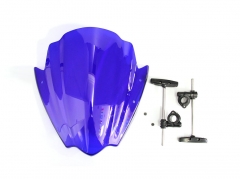 FOR UNIVERSAL WINDSHIELD FOR 7/8 AND 1 INCH HANDLEBARS - MOTORCYCLE WINDSCREEN / WINDSHIELD