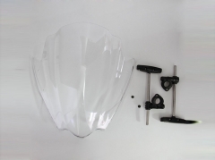 FOR UNIVERSAL WINDSHIELD FOR 7/8 AND 1 INCH HANDLEBARS - MOTORCYCLE WINDSCREEN / WINDSHIELD