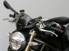 FÜR DUCATI 696 2009-2011 - MOTORRAD WINDSCHUTZSCHEIBE / WINDSCHUTZSCHEIBE