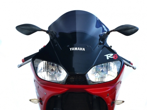 にとって YAMAHA YZFR6  1998-2002-モーターサイクルウィンドスクリーン/ウィンドシールド