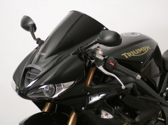 にとって TRIUMPH 675 2009-2012-モーターサイクルウィンドスクリーン/ウィンドシールド