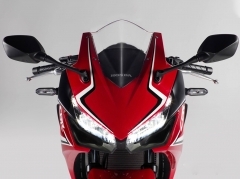 にとって HONDA CBR500R 2013-2018  -モーターサイクルウィンドスクリーン/ウィンドシールド