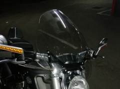 にとって HARLEY DAVIDSON VRSCF V-ROD MUSCLE 2009-2014-モーターサイクルウィンドスクリーン/ウィンドシールド