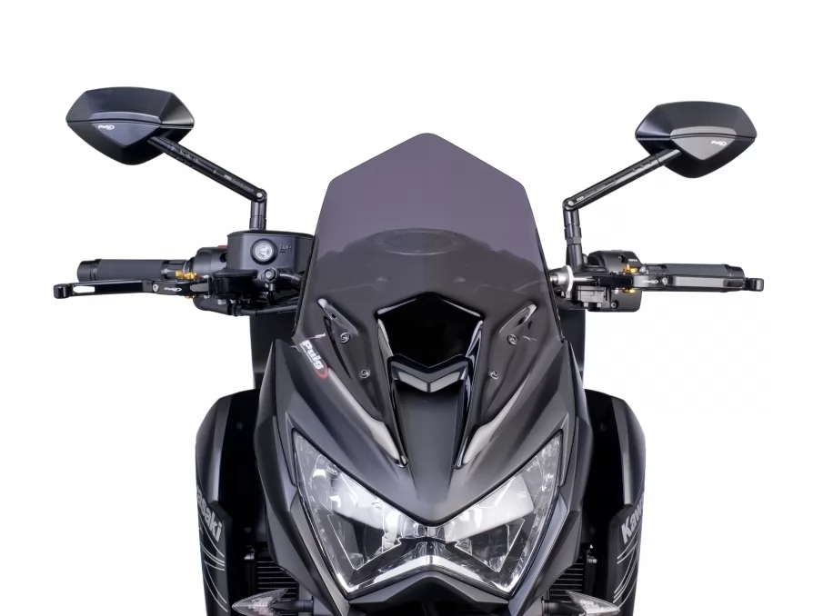 FÜR KAWASAKI  Z800 2013-2016- MOTORRAD WINDSCHUTZSCHEIBE / WINDSCHUTZSCHEIBE